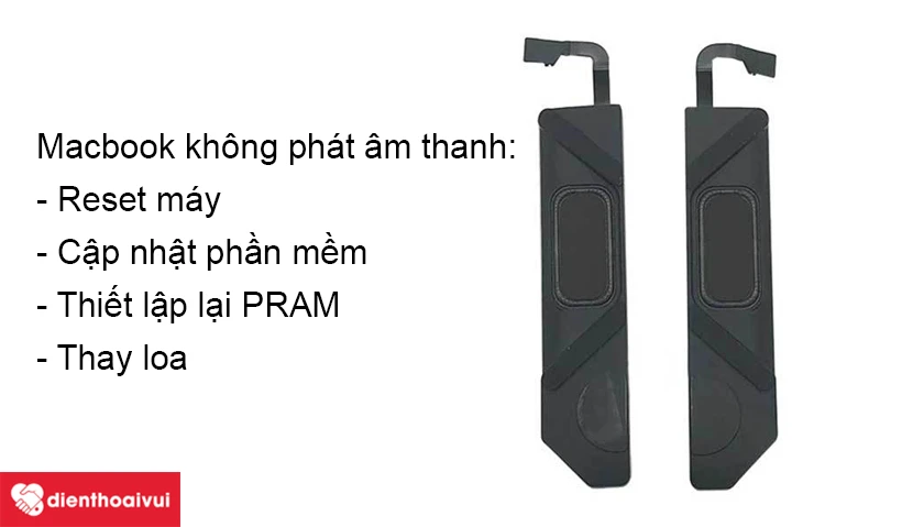 Cách xử lý khi Macbook Pro 2019 không phát âm thanh