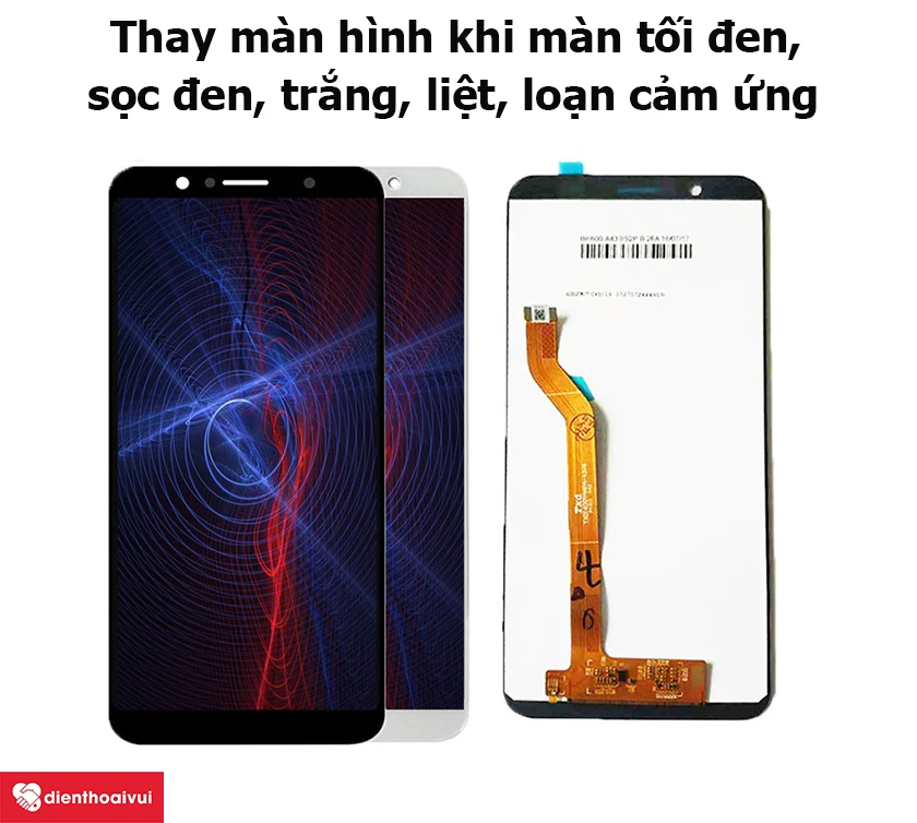 thay m&agrave;n h&igrave;nh điện thoại Asus