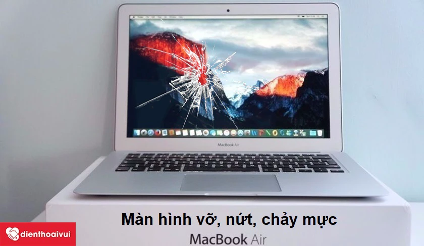 Dấu hiệu hư m&agrave;n h&igrave;nh