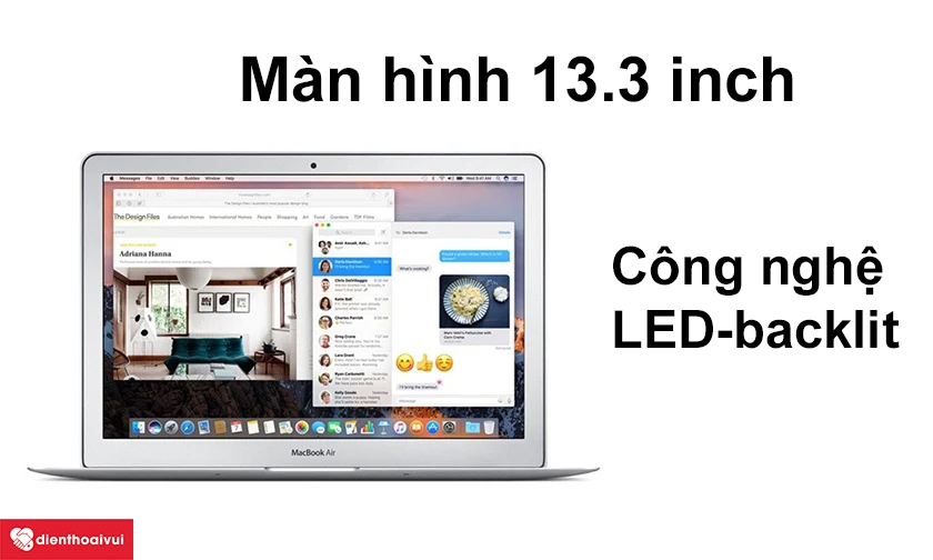 Cấu h&igrave;nh ổn định, m&agrave;n h&igrave;nh 13.3 inch c&ocirc;ng nghệ LED-backlit