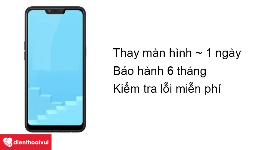Thay m&agrave;n h&igrave;nh Realme C1 chuy&ecirc;n nghiệp, chất lượng tốt nhất tại Điện Thoại Vui