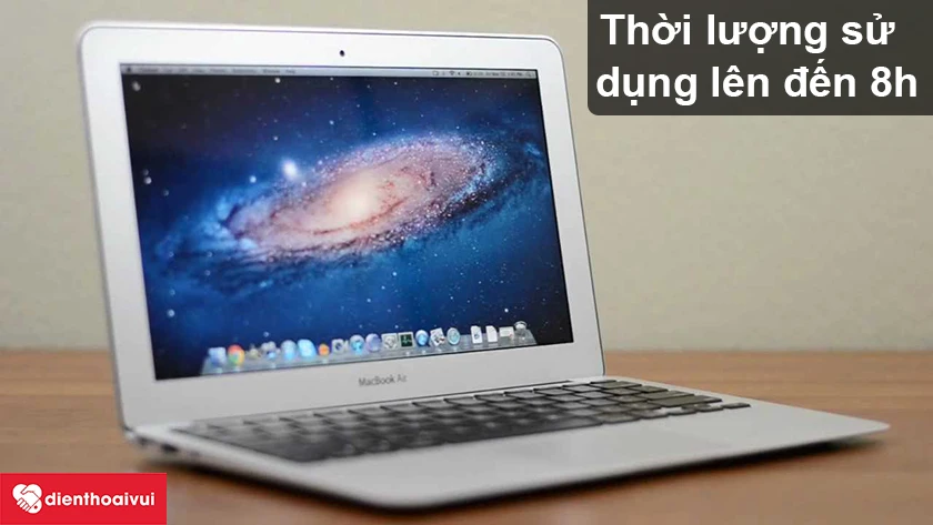Macbook Air 2011 &ndash; Thời lượng sử dụng l&ecirc;n đến 8 giờ