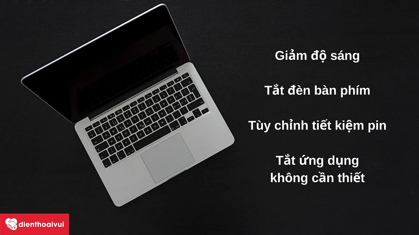 Những mẹo hữu ích giúp keo dài thời lượng pin trên MacBook Pro 2016