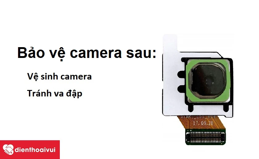 Những lưu &yacute; bảo vệ camera Samsung Galaxy S9 sau thay thế