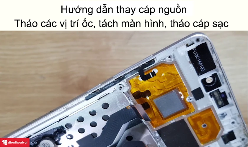 Hướng dẫn thay c&aacute;p nguồn Xiaomi Mi Max 3