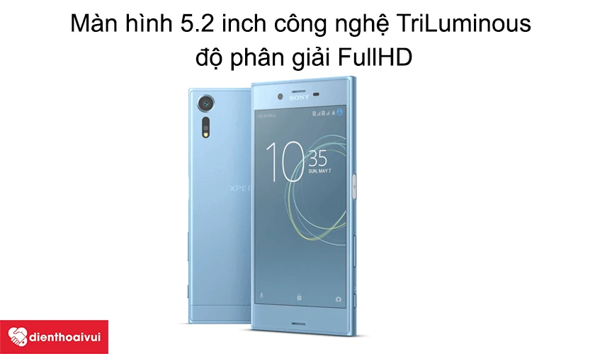 M&agrave;n h&igrave;nh 5.2 inch c&ocirc;ng nghệ TriLuminous, độ ph&acirc;n giải FullHD