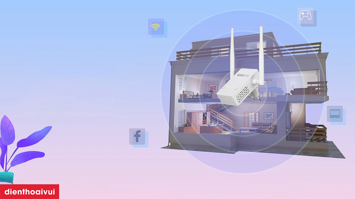 Đánh giá thiết kế Bộ kích sóng wifi TOTOLINK EX201