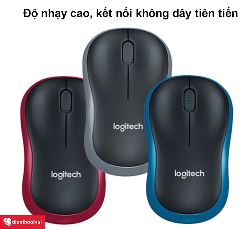Chuột kh&ocirc;ng d&acirc;y Logitech M185