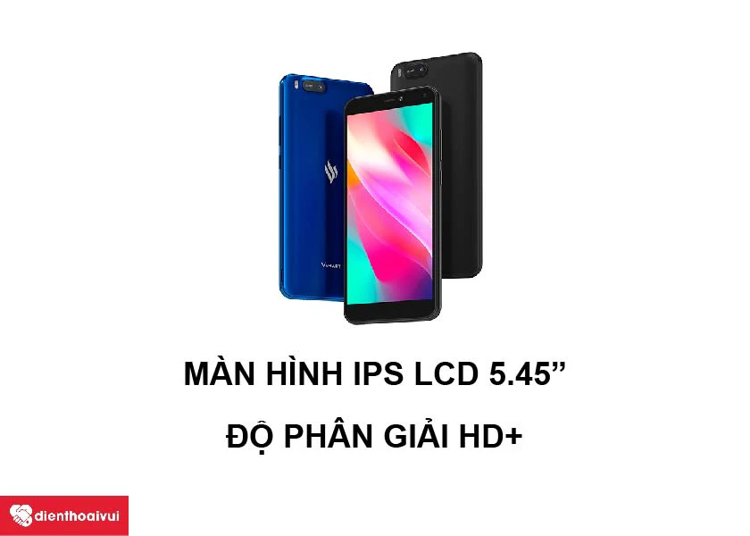 Vsmart Bee &ndash; M&agrave;n h&igrave;nh IPS LCD 5.45 inches c&ugrave;ng khả năng hiển thị HD+ sắc n&eacute;t