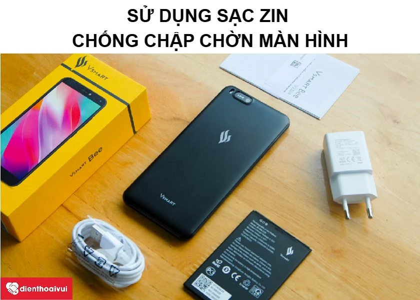 Màn hình Vsmart Bee bị chập chờn