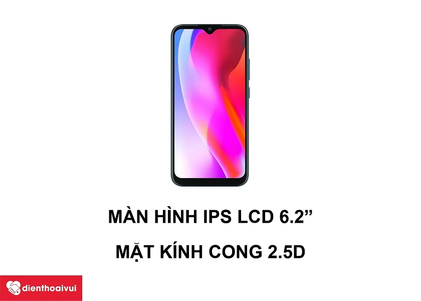 Vsmart Joy 2 Plus &ndash; M&agrave;n h&igrave;nh IPS LCD 6.2 inches c&ugrave;ng mặt k&iacute;nh cong 2.5D