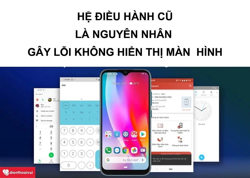 Hệ điều h&agrave;nh qu&aacute; cũ