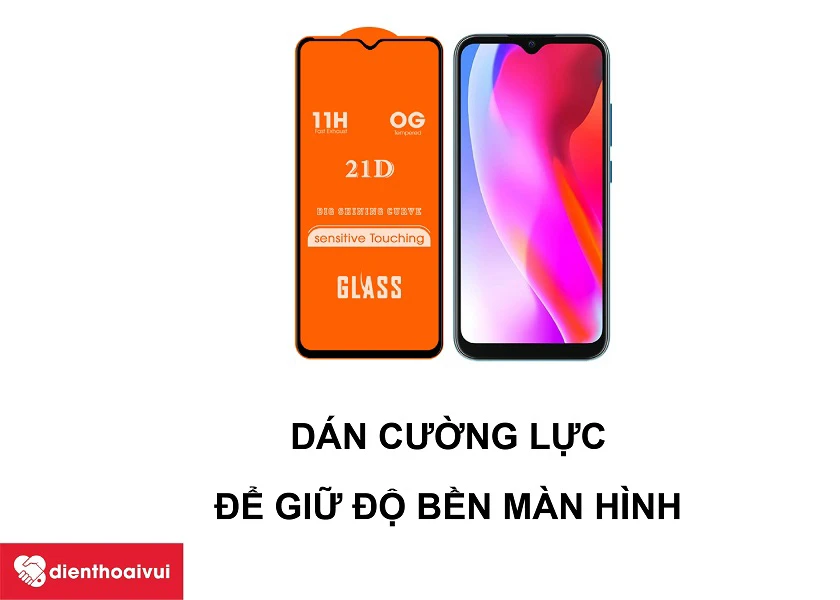 Hướng dẫn vệ sinh v&agrave; d&aacute;n m&agrave;n h&igrave;nh cường lực cho Vsmart Joy 2 Plus tại nh&agrave;