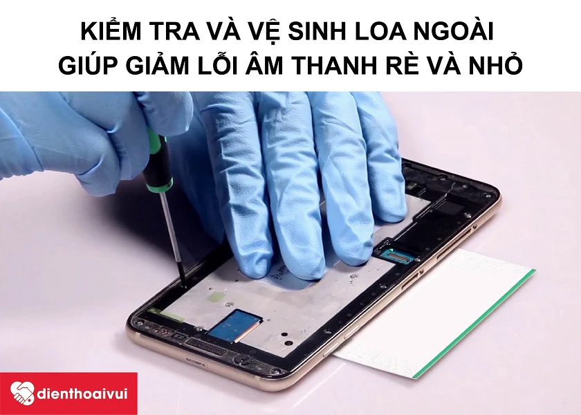 C&aacute;ch xử l&yacute; loa ngo&agrave;i Samsung Galaxy A6 Plus 2018 ph&aacute;t &acirc;m thanh nhỏ v&agrave; r&egrave;