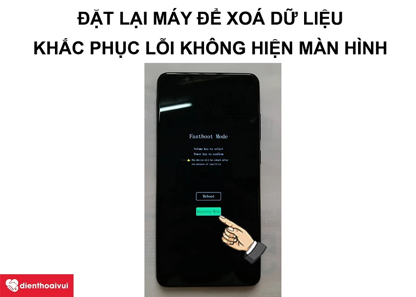 X&oacute;a hết tất cả dữ liệu v&agrave; đặt lại c&agrave;i đặt tr&ecirc;n Vivo V5