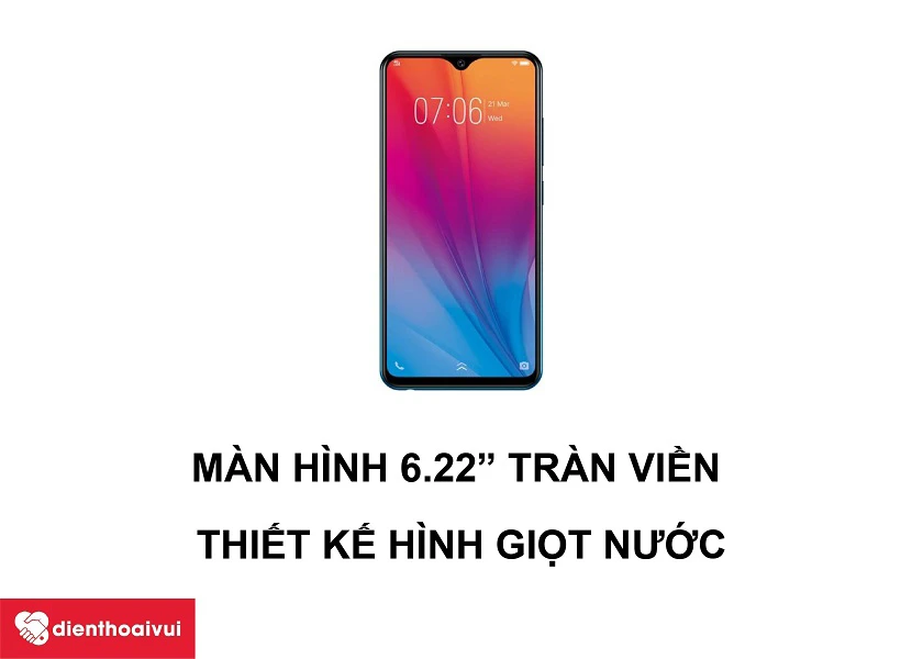 Vivo Y91C - M&agrave;n h&igrave;nh tr&agrave;n viền ấn tượng c&ugrave;ng với&nbsp;cấu h&igrave;nh cao cấp