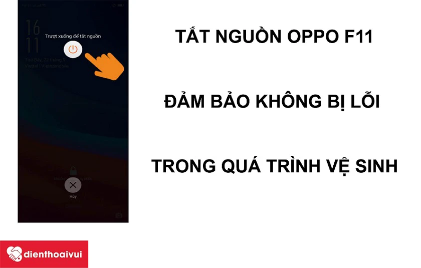 Hướng dẫn cách vệ sinh mặt lưng OPPO F11 với kem đánh răng tại nhà