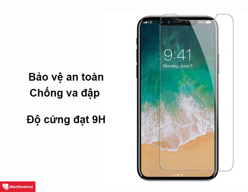 Miếng d&aacute;n cường lực cho iPhone XS Max