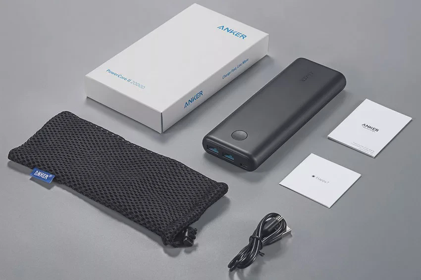Pin dự ph&ograve;ng Anker Powercore II 20.000mAh