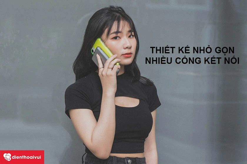 Thiết kế nhỏ gọn, nhiều cổng kết nối