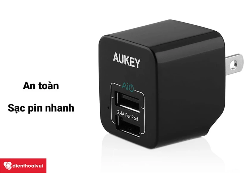 An to&agrave;n sử dụng khi sạc c&ugrave;ng với khả năng sạc pin nhanh