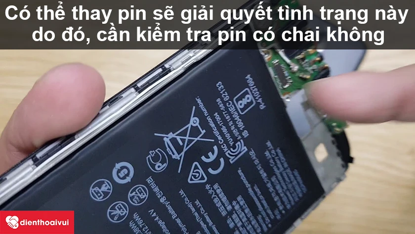 Sạc kh&ocirc;ng v&agrave;o cũng c&oacute; thể do lỗi pin