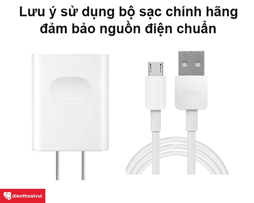 N&ecirc;n sử dụng sạc ch&iacute;nh h&atilde;ng