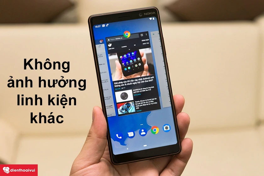 Thay c&aacute;p sạc c&oacute; ảnh hưởng đến linh kiện kh&aacute;c v&agrave; tốc độ truyền tải của điện thoại kh&ocirc;ng?