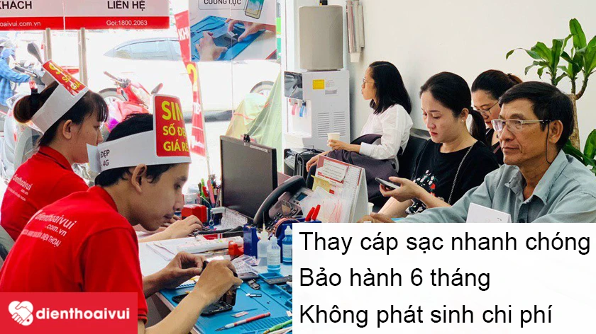 Thay cụm c&aacute;p sạc Samsung Galaxy A7 2018 uy t&iacute;n, nhanh ch&oacute;ng tại Điện Thoại Vui