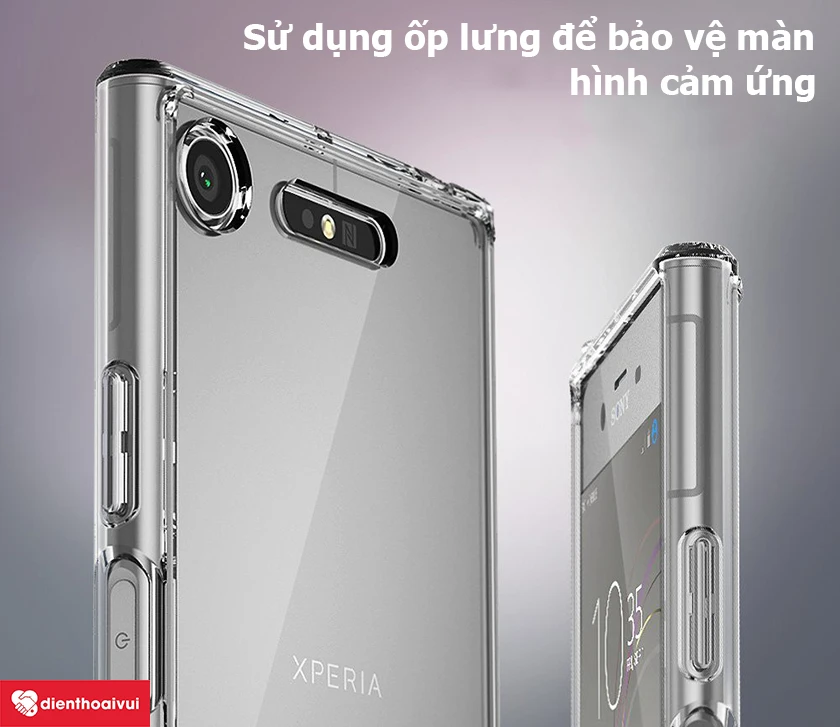 Sử dụng ốp lưng