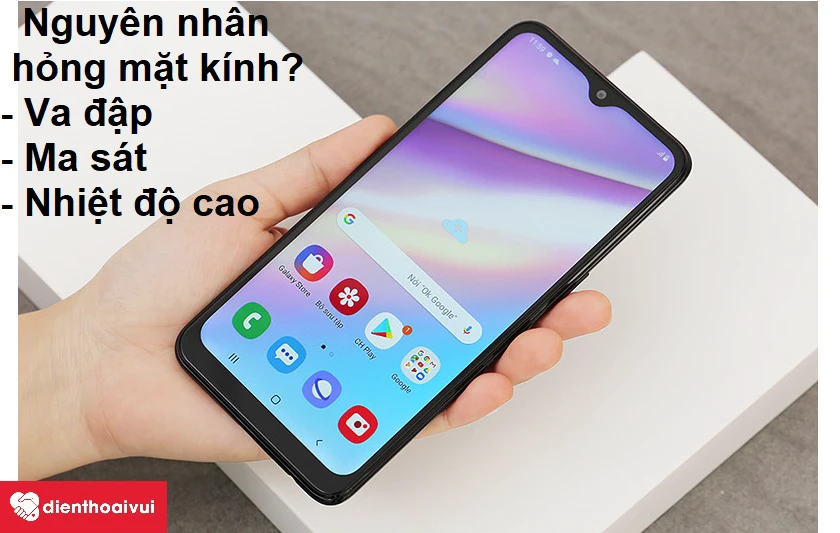 N&ecirc;n chọn k&iacute;nh cường lực ra sao để bảo vệ mặt k&iacute;nh Samsung Galaxy A10s?