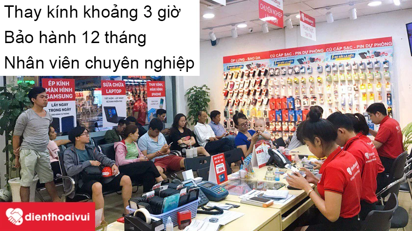 Thay kính Samsung Galaxy J6 Plus 2018 với giá hợp lý tại Điện Thoại Vui