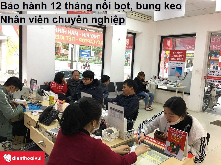 Thay kính Vivo V9 giá tốt, nhanh chóng, chất lượng tại Điện Thoại Vui