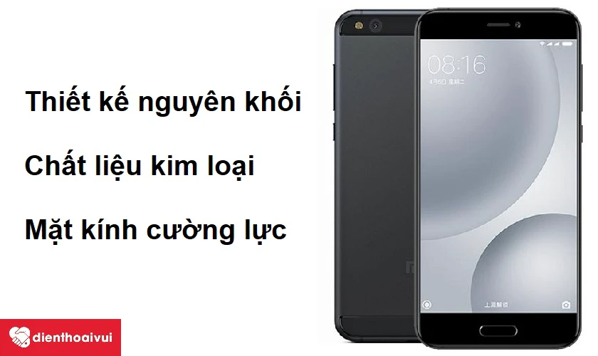 Chất liệu kim loại bắt mắt c&ugrave;ng mặt k&iacute;nh cường lực bảo vệ tốt