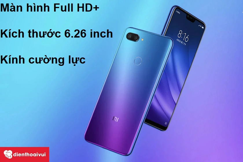 Mặt k&iacute;nh cường lực gi&uacute;p bảo vệ m&agrave;n h&igrave;nh tốt v&agrave; khả năng sạc pin nhanh