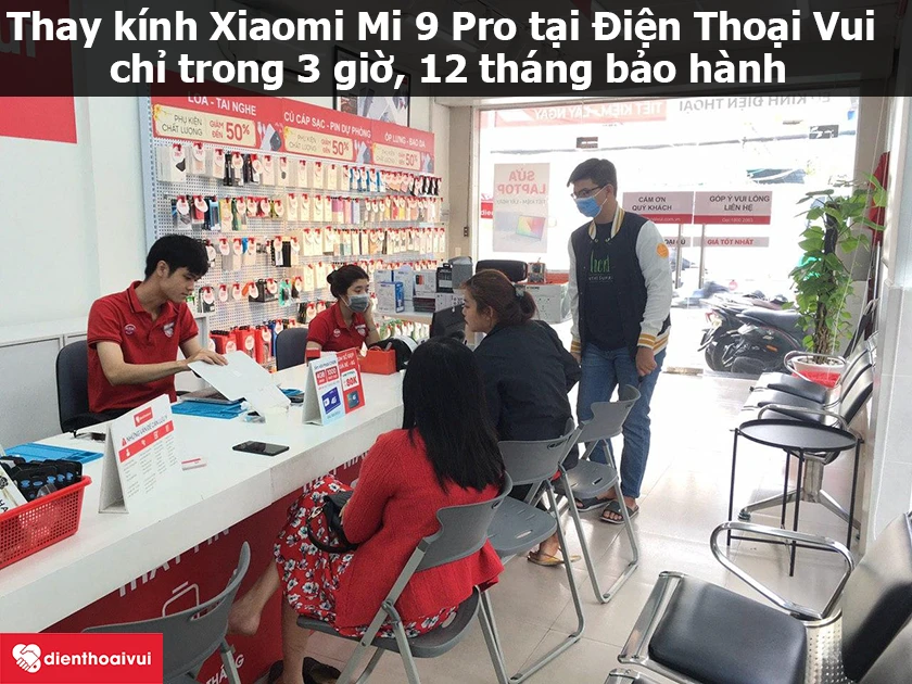Thay k&iacute;nh Xiaomi Mi 9 Pro tại Điện Thoại Vui gi&aacute; rẻ, chuy&ecirc;n nghiệp