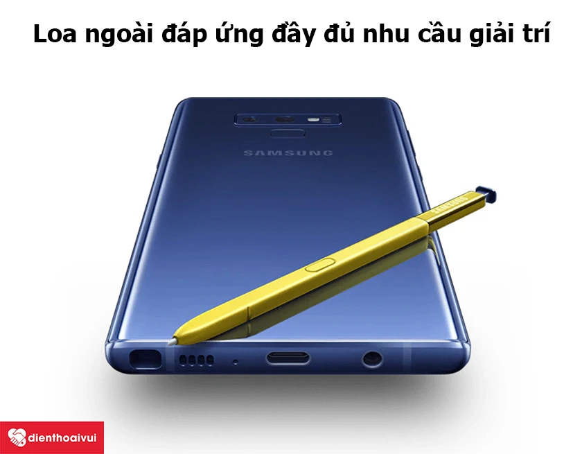 Samsung Galaxy Note 9 - Loa ngoài đơn đáp ứng đầy đủ nhu cầu giải trí