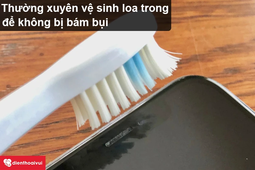 thường xuy&ecirc;n vệ sinh loa