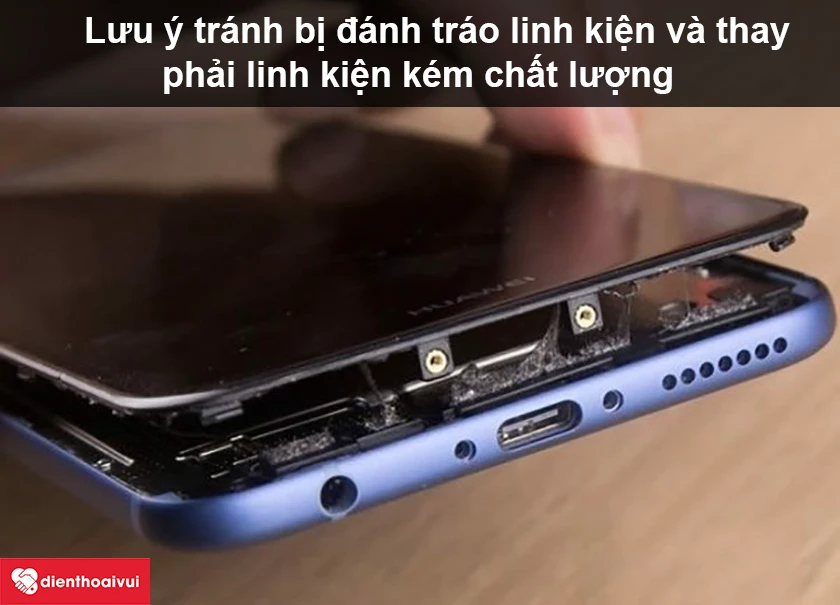 Những lưu &yacute; khi thay m&agrave;n h&igrave;nh