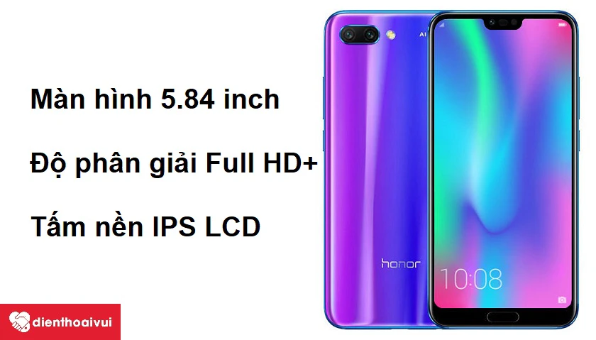 Tấm nền m&agrave;n h&igrave;nh IPS LCD v&agrave; độ ph&acirc;n giải Full HD+ sắc n&eacute;t