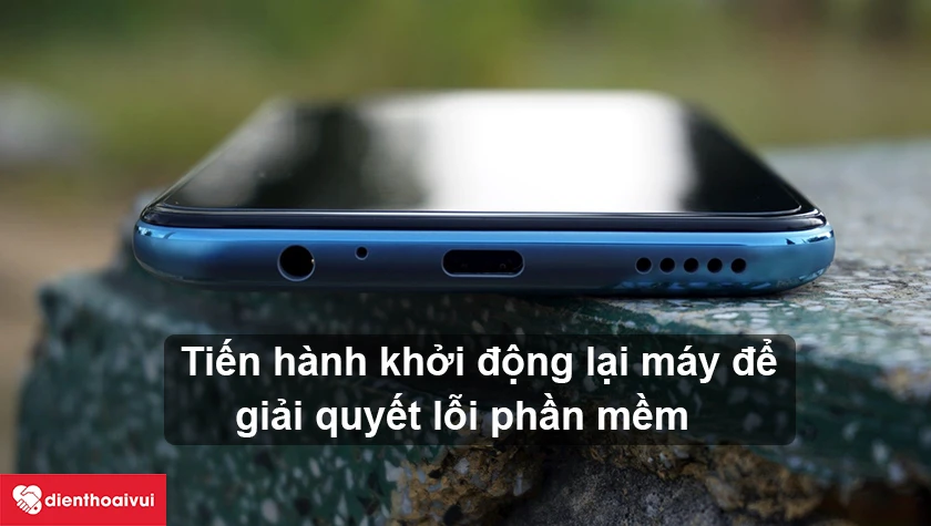 Khởi động lại điện thoại