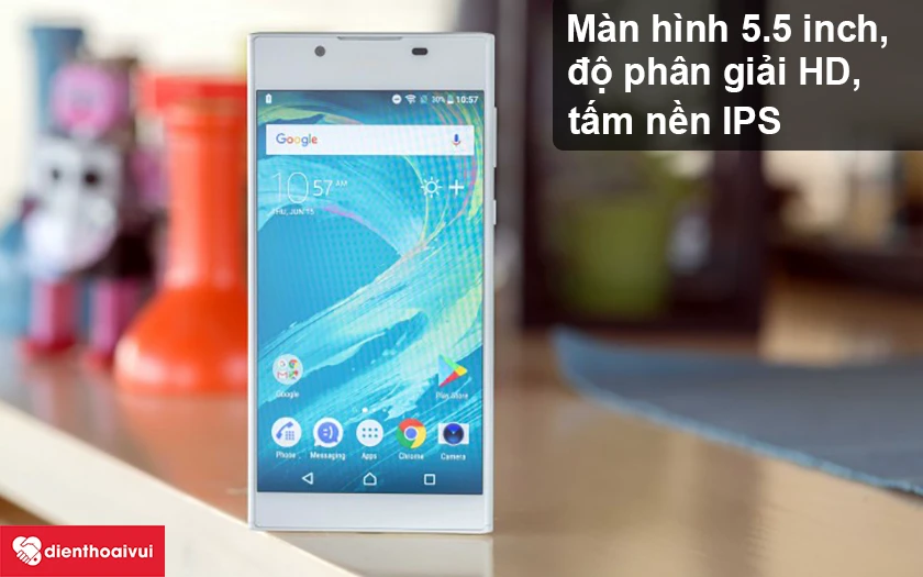 SONY L1 – Màn hình 5.5 inch, độ phân giải HD, tấm nền IPS