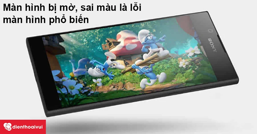 Màn hình bị mờ là lỗi phổ biến