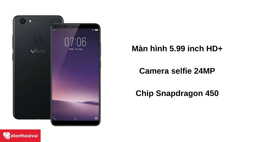 Thay m&agrave;n h&igrave;nh Vivo V7 Plus gi&aacute; rẻ, ch&iacute;nh h&atilde;ng, uy t&iacute;n tại TP.HCM v&agrave; H&agrave; Nội