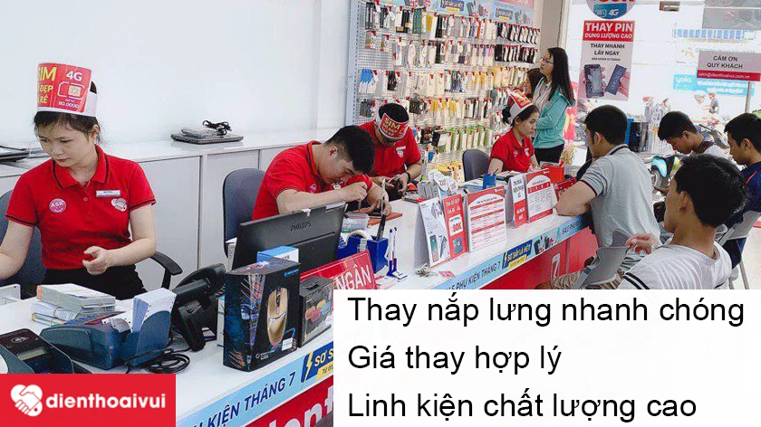 Thay nắp lưng Xiaomi Redmi 7 chất lượng cao, gi&aacute; rẻ tại Điện Thoại Vui
