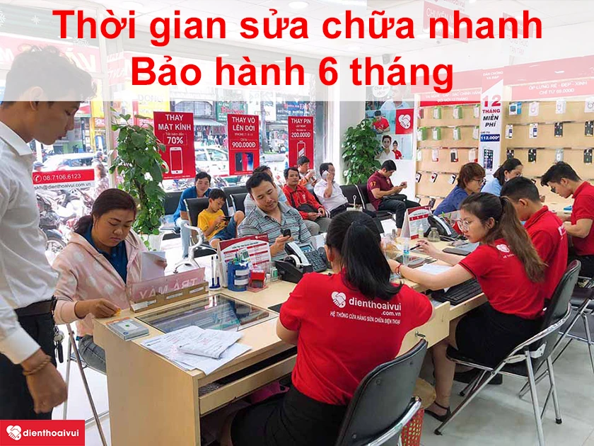 Dịch vụ thay pin Huawei Honor Play gi&aacute; rẻ bảo h&agrave;nh l&ecirc;n đến 6 th&aacute;ng tại Điện Thoại Vui