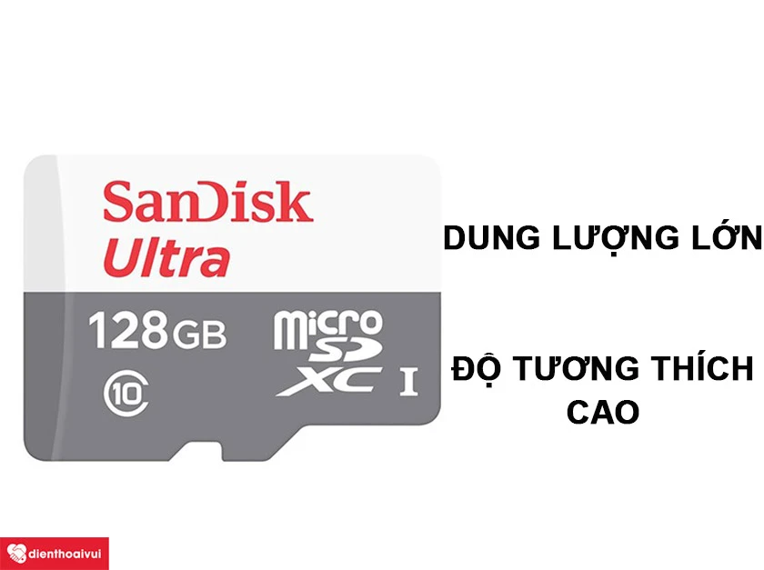 Thẻ nhớ SanDisk Class 10 128GB