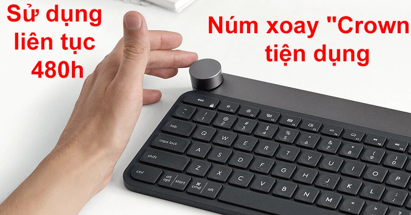B&agrave;n Ph&iacute;m Logitech Craft cho Macbook