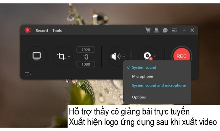 phần mềm ApowerREC
