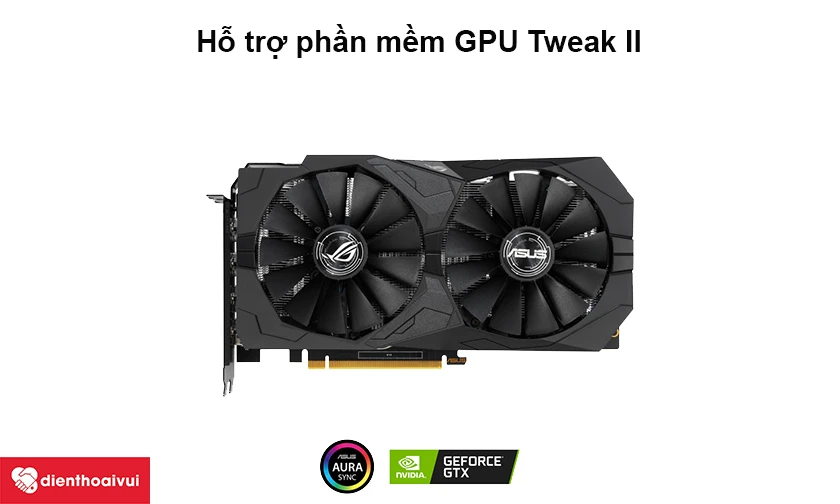 Card màn hình VGA Asus Rog Strix GTX 1650-O4G Gaming 